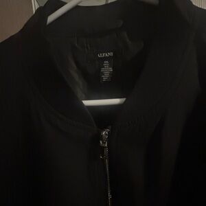 Alfani Women's Classic Black Bomber Jacket